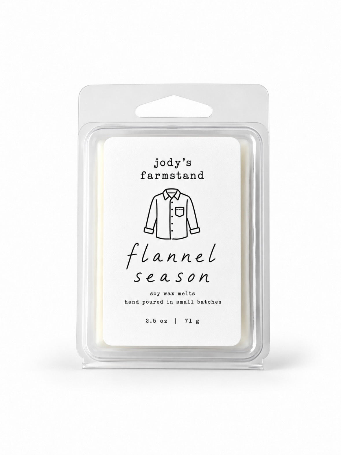 Flannel Season soy wax melts