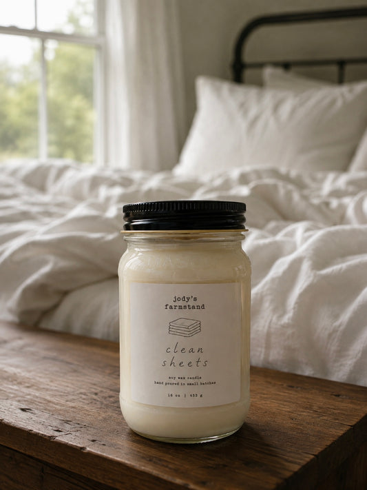 Clean Sheets Soy Candle