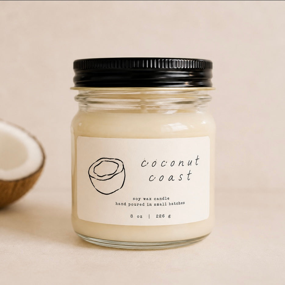 Coconut Coast Soy Candle