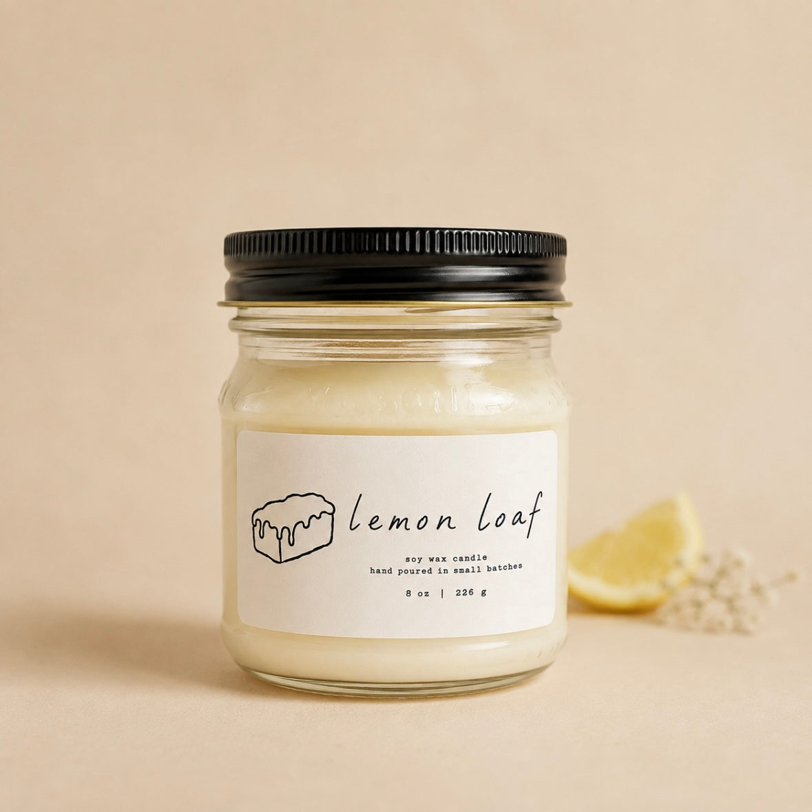 Lemon Loaf Soy Candle