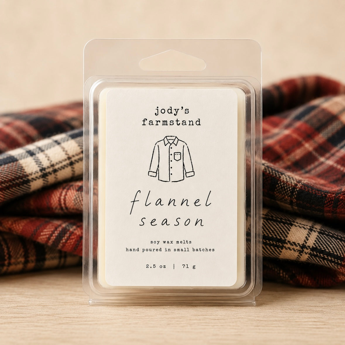 Flannel Season Soy Candle