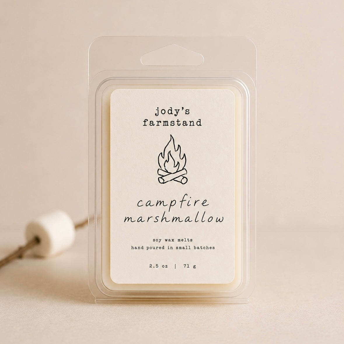 Campfire Marshmallow Soy Candle