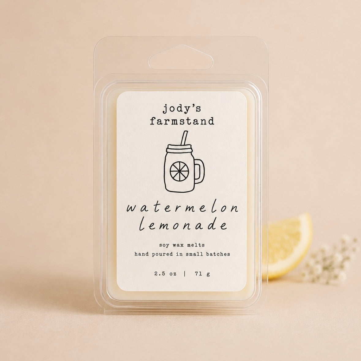 Watermelon Lemonade Soy Candle