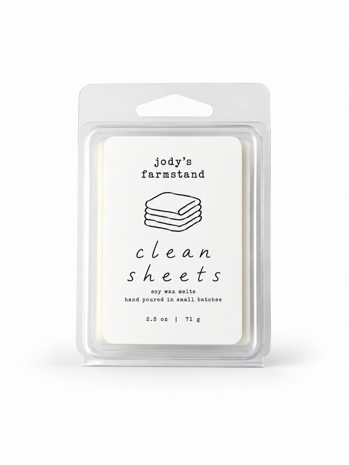 Clean Sheets soy wax melts