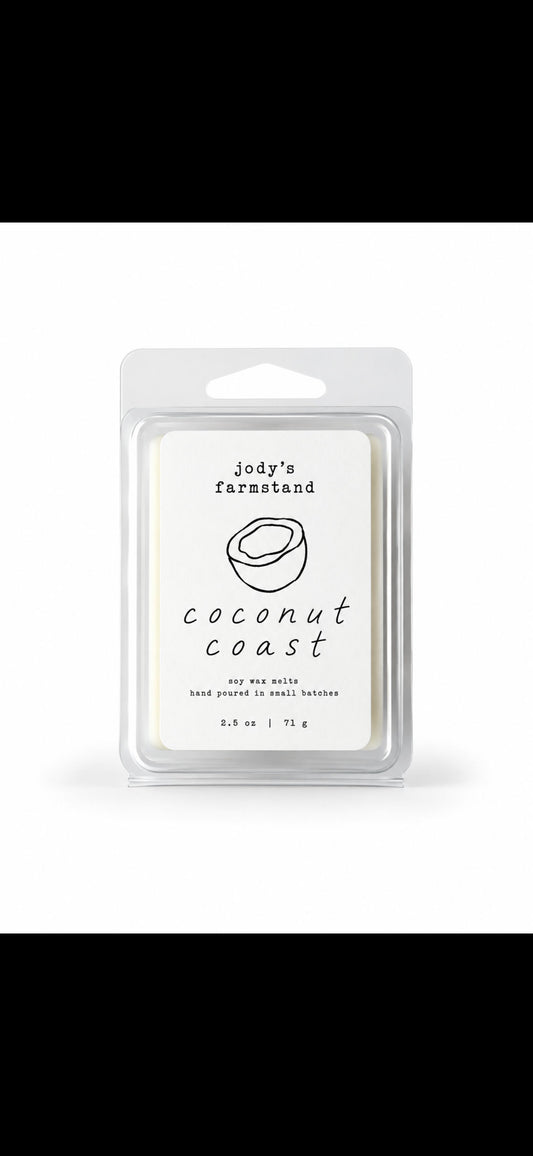 Coconut Coast soy wax melts