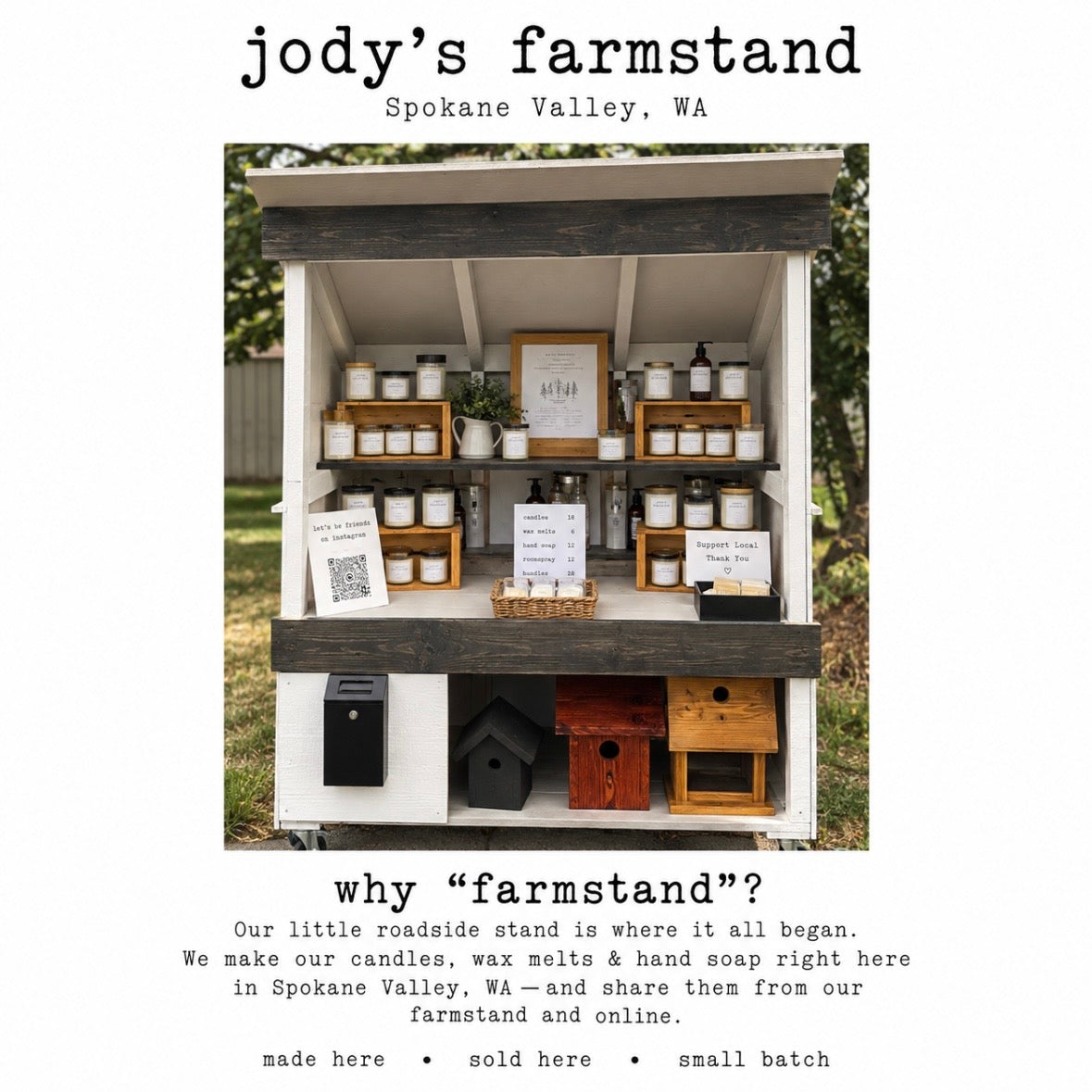 Why Jody's Farmstand — brand story