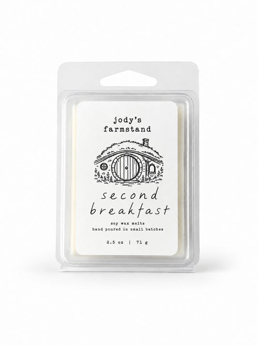 Second Breakfast soy wax melts